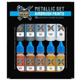 Metallic Airbrush Paint Bundle