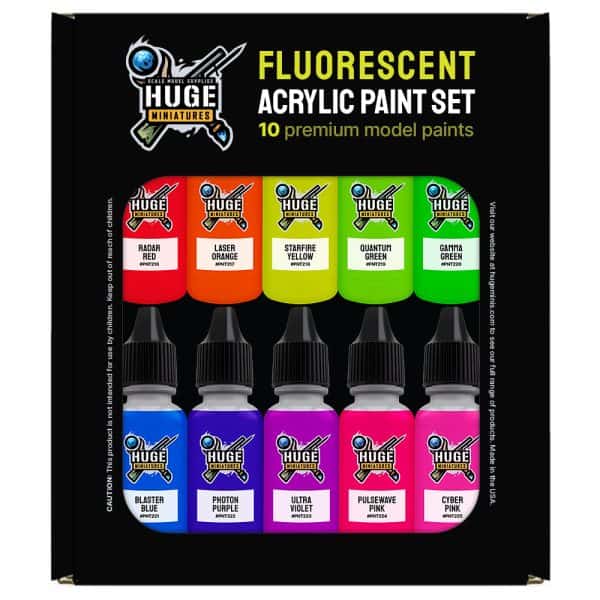 Fluorescent Paint Bundle Box