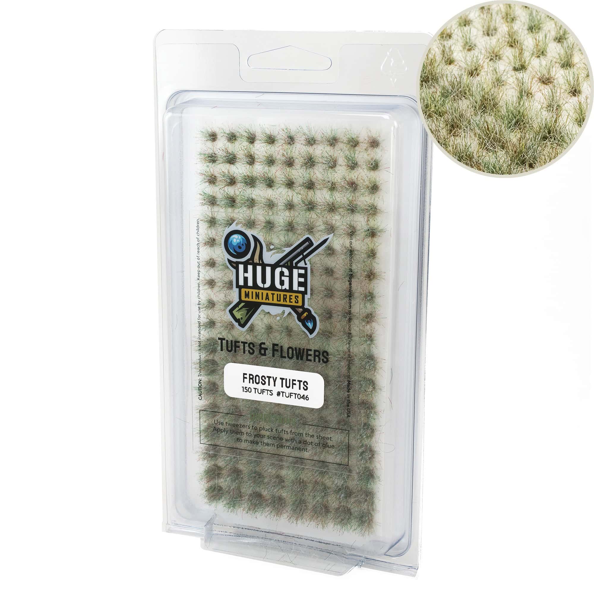 Self-Adhesive Static grass Tufts -4mm- -Light Green