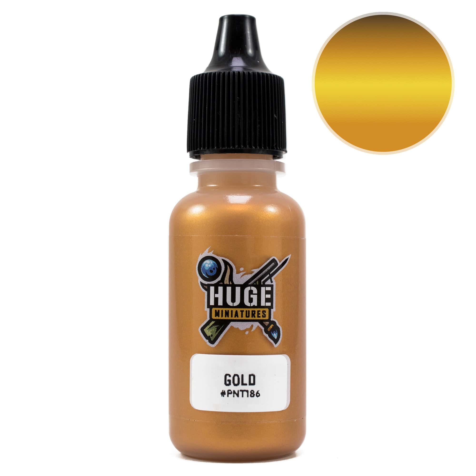 Gold Metallic Paint – Huge Miniatures