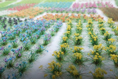 Grass and Flower Tufts