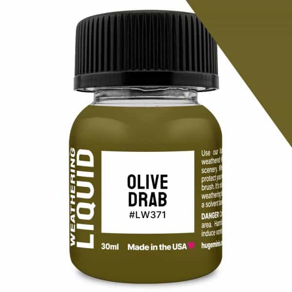 Olive Drab Weathering Liquid