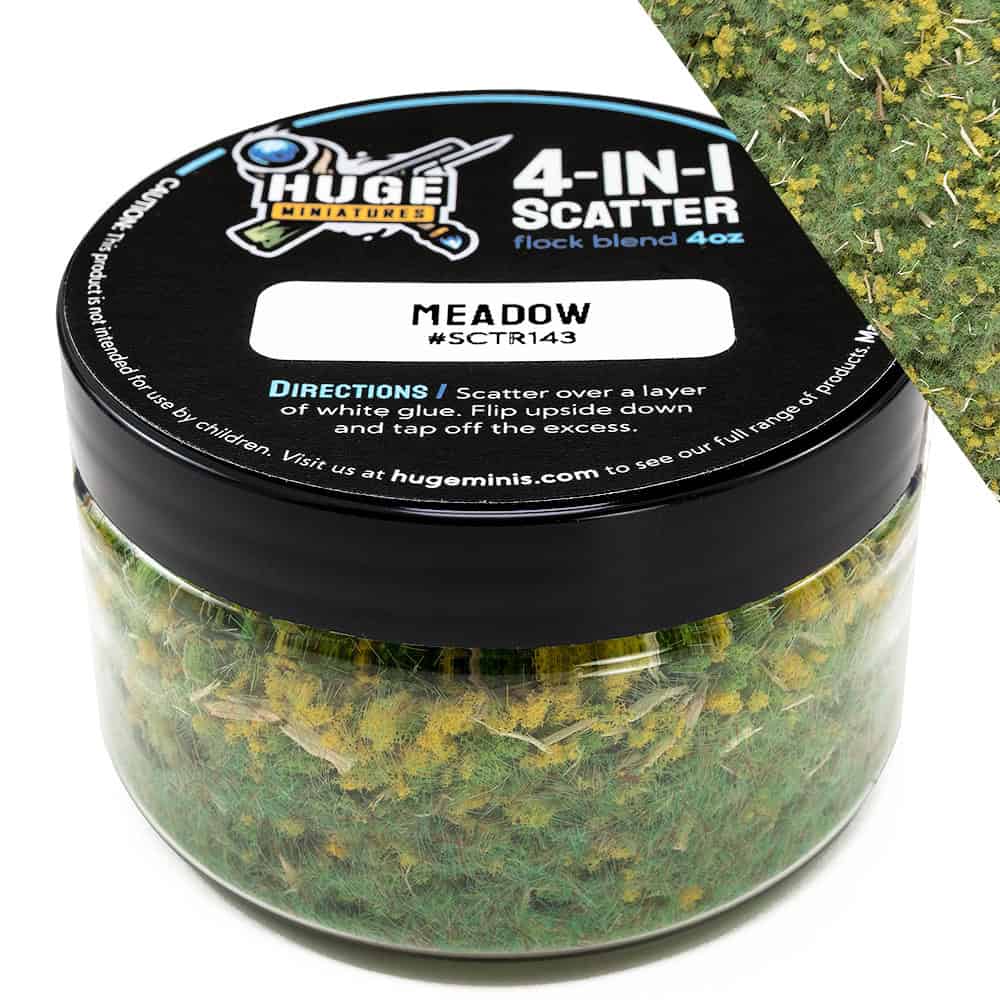 Snow Flock Scatter Material - 10g Bag For Scenery, Bases, Miniatures, Static Grass By Tiny Worlds