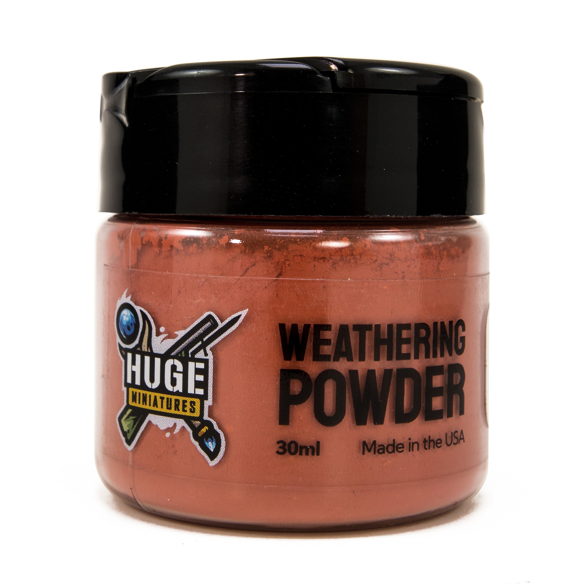 WP12-L DAVE'S WEATHERING POWDERS LARGE SIZE ALL NATURAL PIGMENT FRESH RUST 